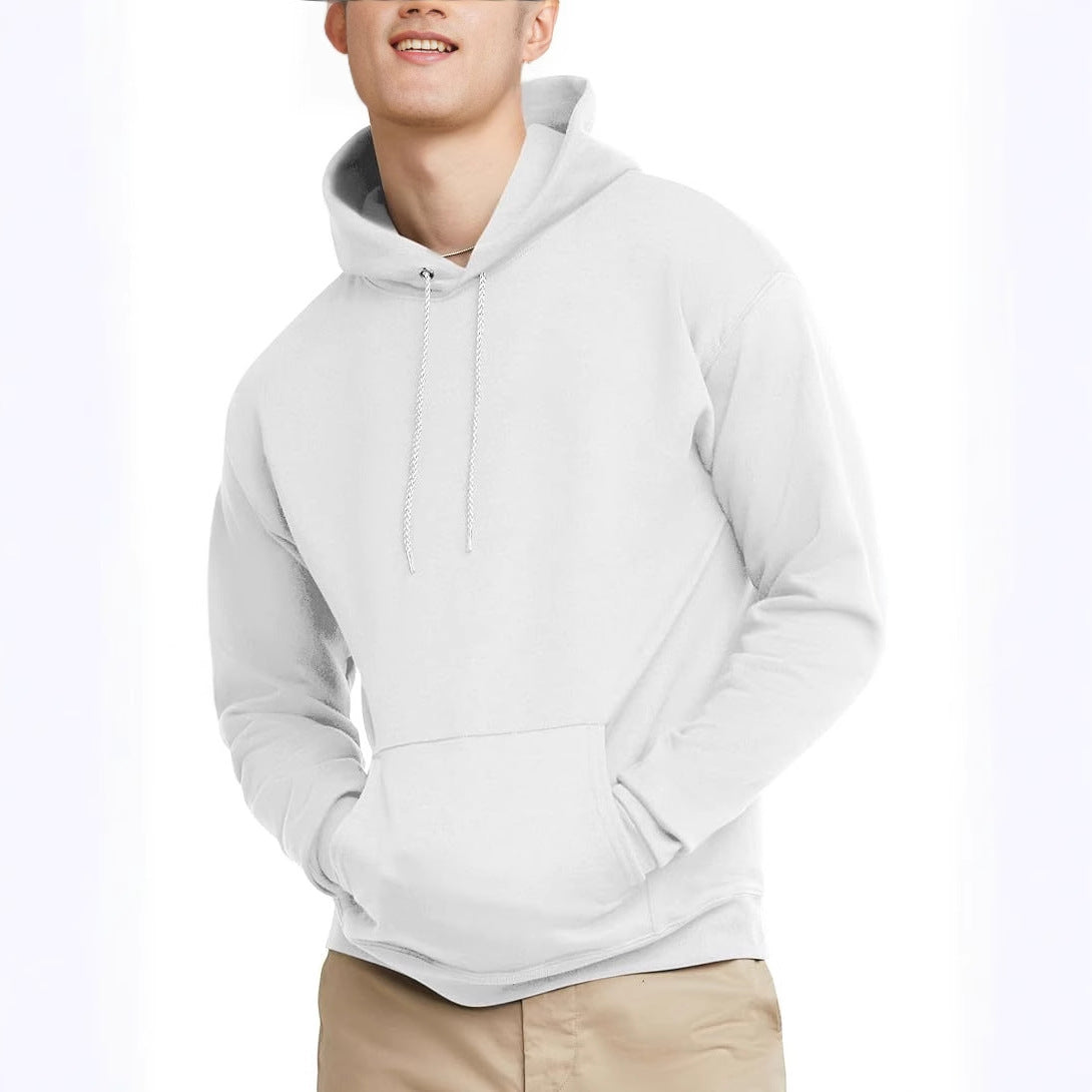 Long Sleeve Men's Hooded Sweater Coat - Bold  and Brave